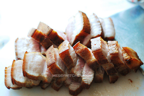Cut Pork Belly Into Slices
